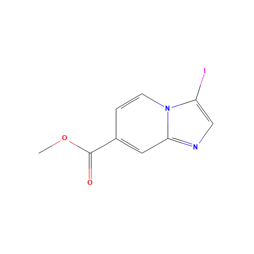 Methyl 3-iodoimidazo[1,2-a]pyridine-7-carboxylate (CAS: 1009378-93-1) - Related Chemical Product