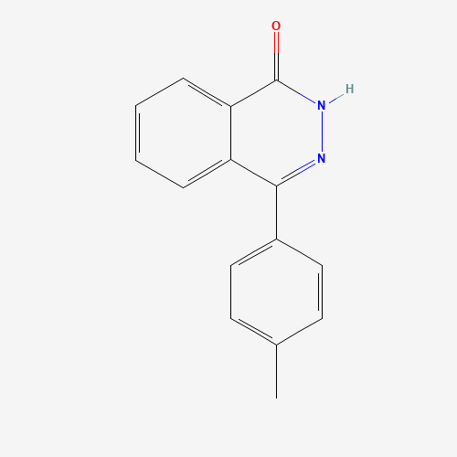 4-(4-Methylphenyl)-1,2-dihydrophthalazin-1-one (CAS: 51334-85-1) - Chemical Structure and Molecular Formula 
