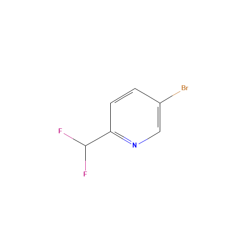 5-Bromo-2-(difluoromethyl)pyridine (CAS: 845827-13-6) - Related Chemical Product