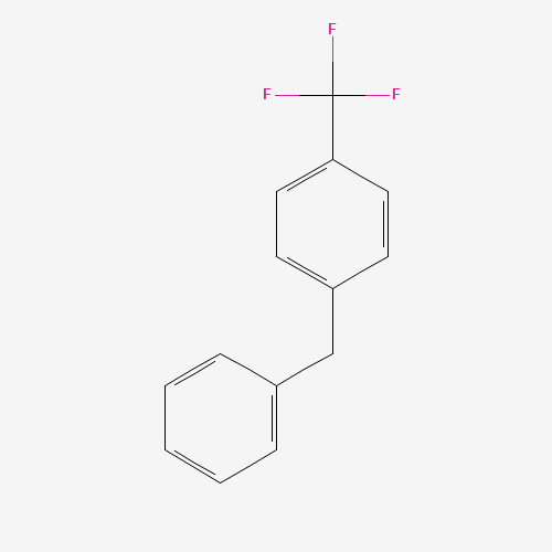 3-Benzylbenzotrifluoride (CAS: 34239-04-8) - Chemical Structure and Molecular Formula 