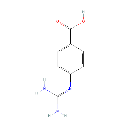 4-[(Diaminomethylene)amino]benzoic acid hydrochloride (CAS: 16060-65-4) - Related Chemical Product