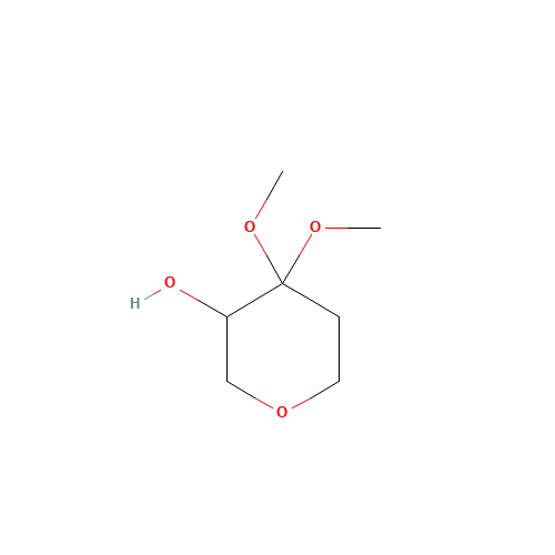 4,4-dimethoxytetrahydro-2H-pyran-3-ol (CAS: 104681-92-7) - Related Chemical Product