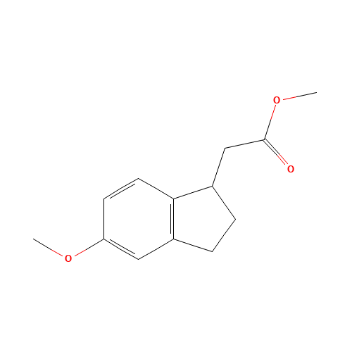 Methyl 2-(5-methoxyindan-1-yl)acetate (CAS: 856169-07-8) - Related Chemical Product