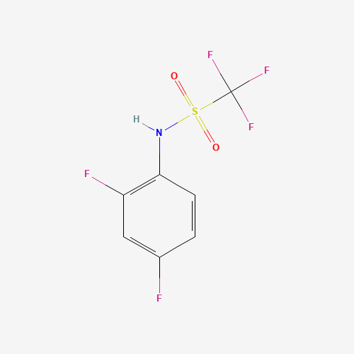 N-(2,4-difluorophenyl)-1,1,1-trifluoromethane sulfonamide (CAS: 23384-22-7) - Related Chemical Product
