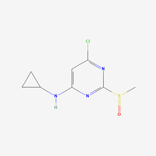 6-Chloro-N-cyclopropyl-2-(methylsulfinyl)-4-pyrimidinamine (CAS: 1289385-22-3) - Related Chemical Product