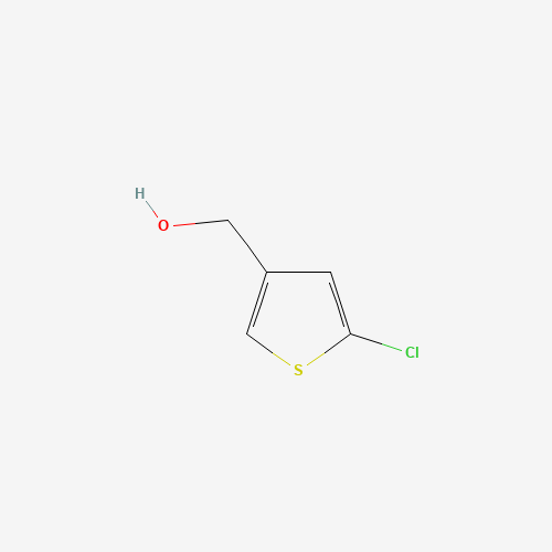 (5-Chlorothiophen-3-yl)methanol (CAS: 73919-87-6) - Chemical Structure and Molecular Formula 