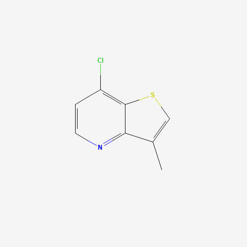 7-Chloro-3-methylthieno[3,2-b]pyridine (CAS: 953045-91-5) - Chemical Structure and Molecular Formula 