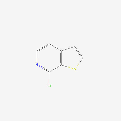 7-Chlorothieno[2,3-c]pyridine (CAS: 28948-58-5) - Chemical Structure and Molecular Formula 