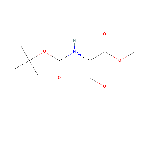 L-Serine, N-[(1,1-dimethylethoxy)carbonyl]-O-methyl-, methyl ester (CAS: 134167-07-0) - Related Chemical Product