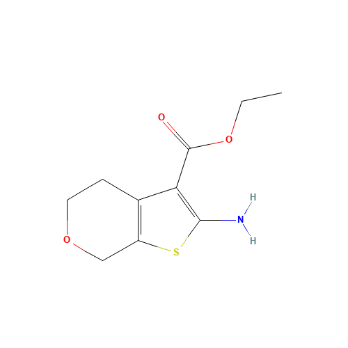 Ethyl 2-amino-4,7-dihydro-5H-thieno[2,3-c]pyran-3-carboxylate (CAS: 117642-16-7) - Related Chemical Product