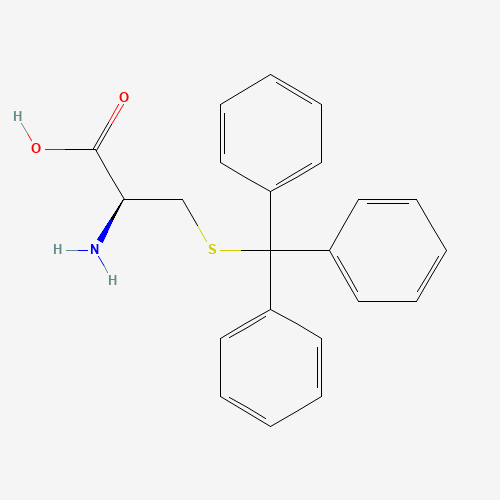 S-Tritylcysteine (CAS: 25840-82-8) - Chemical Structure and Molecular Formula 