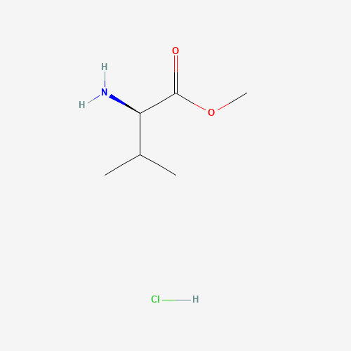Methyl L-valinate hydrochloride (CAS: 7146-15-8) - Chemical Structure and Molecular Formula 