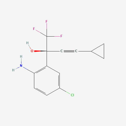 (S)-1-(2-Amino-5-chlorophenyl)-1-(trifluoromethyl)-3-cyclopropyl-2-propyn-1-ol (CAS: 209414-27-7) - Related Chemical Product