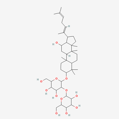Ginsenoside Rg5 (CAS: 74964-14-0) - Chemical Structure and Molecular Formula 