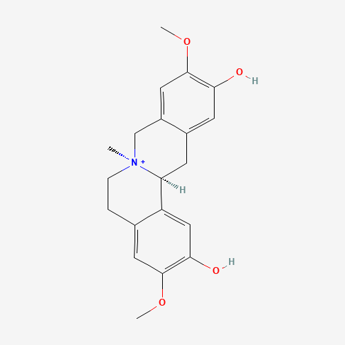 (7S,13aS)-2,11-Dihydroxy-3,10-dimethoxy-7-methyl-5,8,13,13a-tetrahydro-6H-isoquinolino[3,2-a]isoquinolinium (CAS: 6873-13-8) - Related Chemical Product