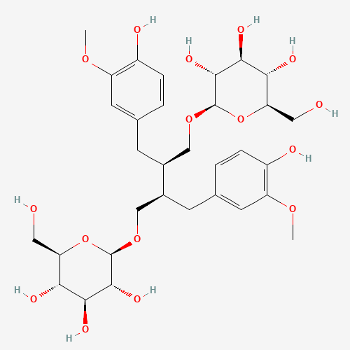 (2R,3R)-2,3-Bis(4-hydroxy-3-methoxybenzyl)-1,4-butanediol - b-D-glucopyranose (CAS: 148244-82-0) - Related Chemical Product
