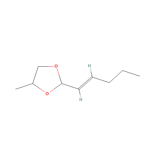 4-Methyl-2-[(1E)-1-penten-1-yl]-1,3-dioxolane (CAS: 94089-21-1) - Related Chemical Product