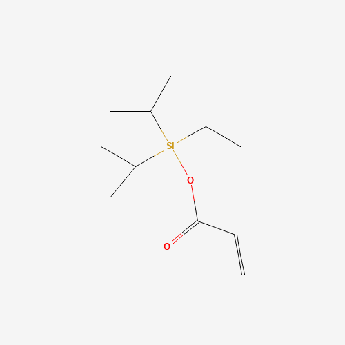 TRIISOPROPYLSILYL ACRYLATE chemical structure TRIISOPROPYLSILYL ACRYLATE (CAS: 157859-20-6) - Chemical Structure and Molecular Formula