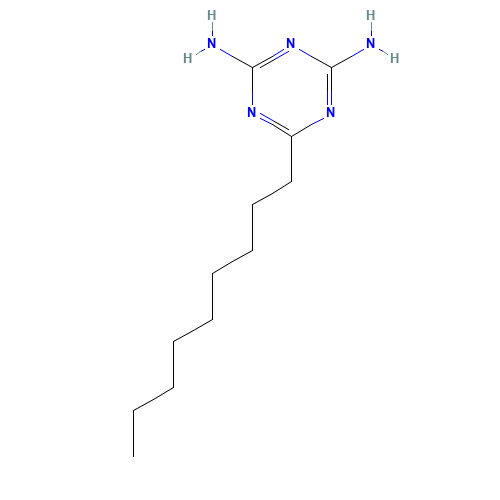 2,4-DIAMINO-6-NONYL-1,3,5-TRIAZINE (CAS: 5921-65-3) - Related Chemical Product