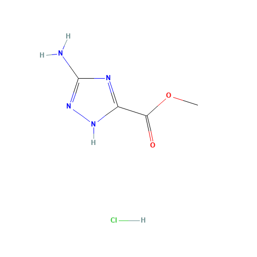 Methyl 3-amino-1H-1,2,4-triazole-5-carboxylate hydrochloride (CAS: 142782-22-7) - Related Chemical Product