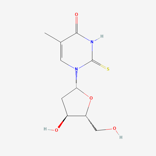1-(2-Deoxy-b-D-erythro-pentofuranosyl)-5-methyl-2-thioxo-2,3-dihydro-4(1H)-pyrimidinone (CAS: 28585-51-5) - Related Chemical Product