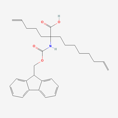 N-Fmoc-2-amino-2-(pent-4-enyl)dec-9-enoic acid (CAS: 1211504-14-1) - Related Chemical Product