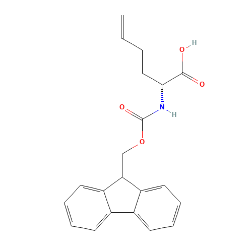 (R)-N-Fmoc-2-(3'-butenyl)glycine (CAS: 865352-21-2) - Related Chemical Product