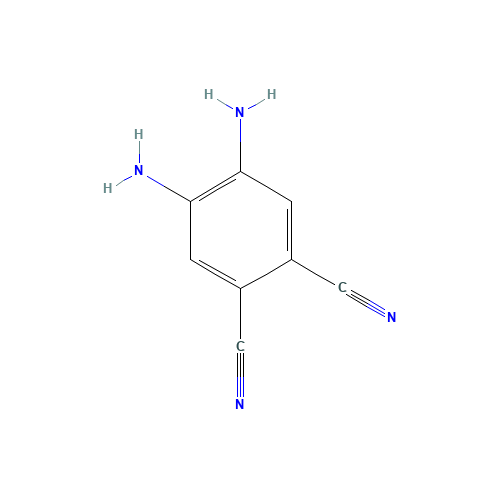 4,5-Diaminophthalonitrile (CAS: 129365-93-1) - Chemical Structure and Molecular Formula 