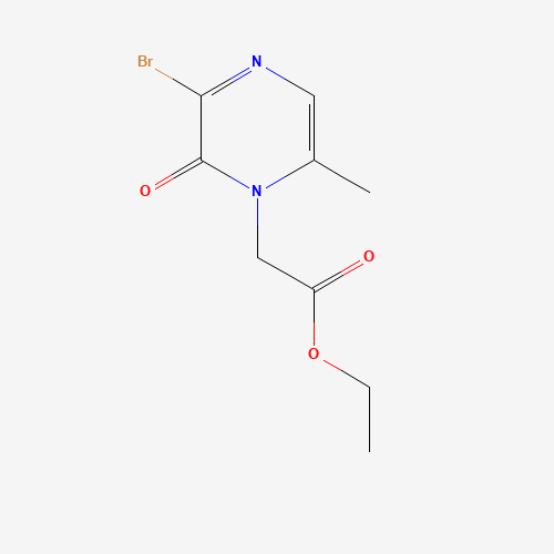 Ethyl (3-bromo-6-methyl-2-oxo-1(2H)-pyrazinyl)acetate (CAS: 221136-66-9) - Related Chemical Product