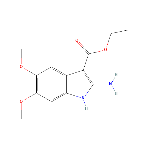 Ethyl 2-amino-5,6-dimethoxy-1H-indole-3-carboxylate (CAS: 121641-88-1) - Related Chemical Product