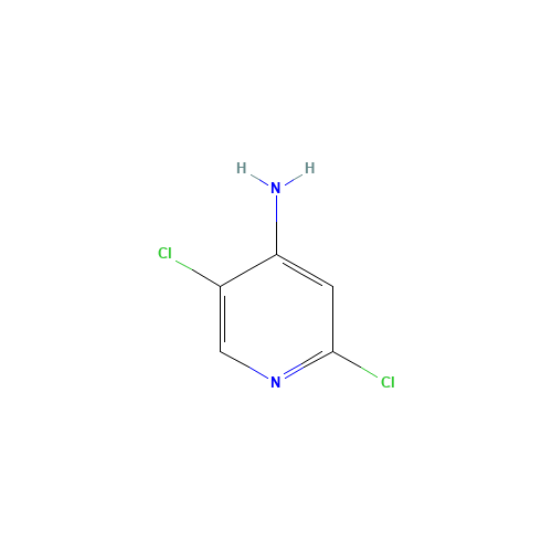 2,5-Dichloro-4-pyridinamine (CAS: 405230-82-2) - Chemical Structure and Molecular Formula 