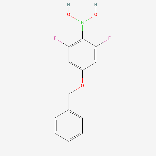 (4-benzyloxy-2,6-difluoro-phenyl)boronic acid (CAS: 156635-89-1) - Related Chemical Product