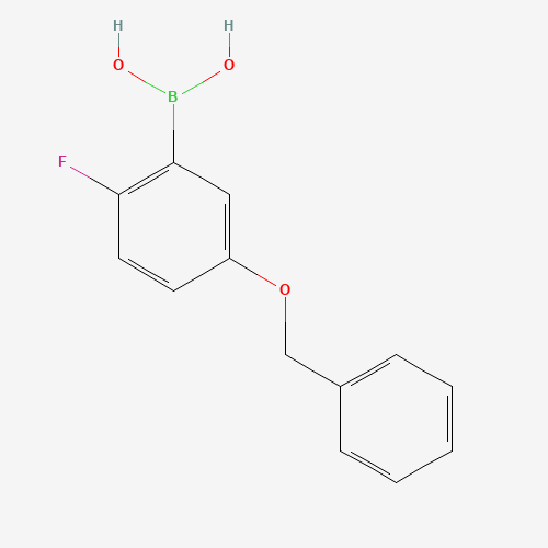 [5-(Benzyloxy)-2-fluorophenyl]boronic acid (CAS: 1217500-68-9) - Related Chemical Product