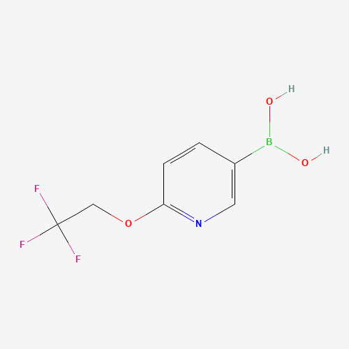 [6-(2,2,2-trifluoroethoxy)-3-pyridyl]boronic acid (CAS: 196083-20-2) - Related Chemical Product