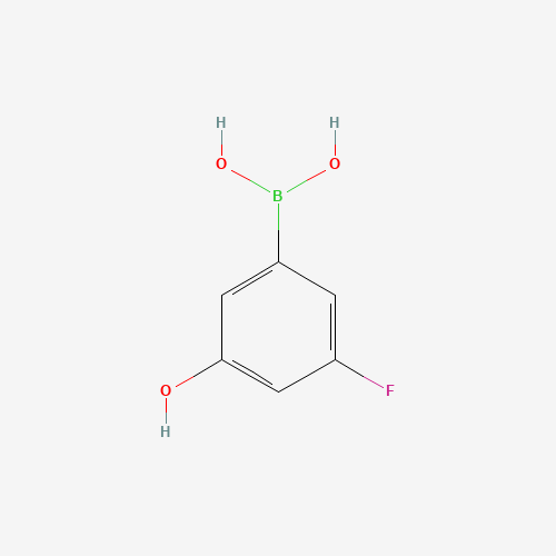 (3-Fluoro-5-hydroxyphenyl)boronic acid (CAS: 871329-82-7) - Related Chemical Product