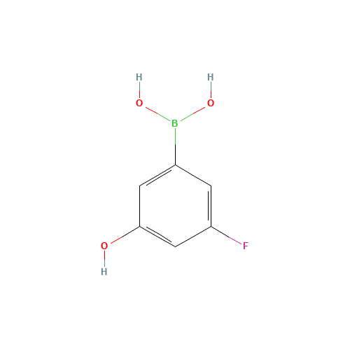 (3-Fluoro-5-hydroxyphenyl)boronic acid (CAS: 871329-82-7) - Related Chemical Product