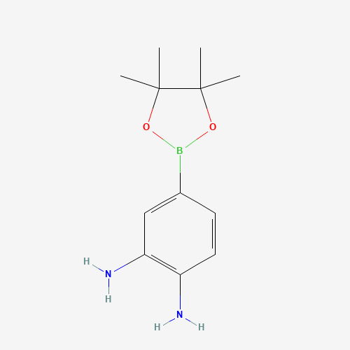4-(4,4,5,5-Tetramethyl-1,3,2-dioxaborolan-2-yl)-1,2-benzenediamine (CAS: 851883-08-4) - Related Chemical Product