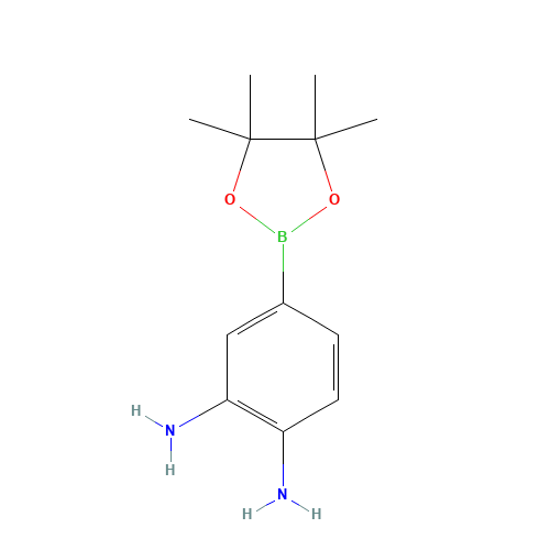 4-(4,4,5,5-Tetramethyl-1,3,2-dioxaborolan-2-yl)-1,2-benzenediamine (CAS: 851883-08-4) - Related Chemical Product