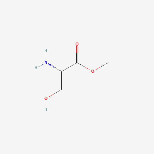 Methyl L-serinate (CAS: 2788-84-3) - Chemical Structure and Molecular Formula 