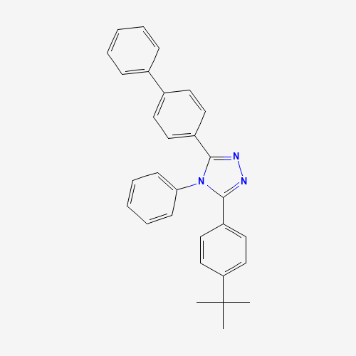 3-(4-Biphenylyl)-5-[4-(2-methyl-2-propanyl)phenyl]-4-phenyl-4H-1,2,4-triazole (CAS: 150405-69-9) - Related Chemical Product