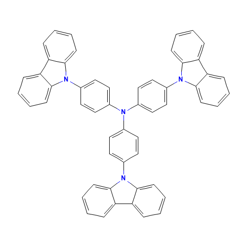 4,4',4''-Tris(carbazol-9-yl)-triphenylamine (CAS: 139092-78-7) - Related Chemical Product