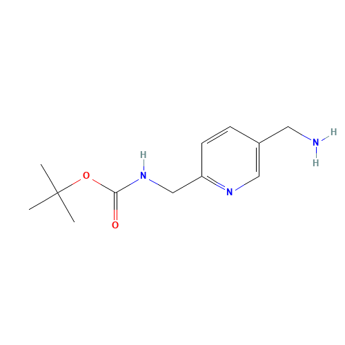 5-(AMINOMETHYL)-2-(N-BOC)AMINOPYRIDINE (CAS: 654679-12-6) - Related Chemical Product