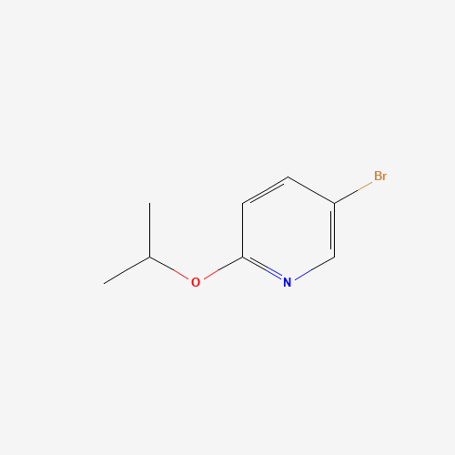 5-BROMO-2-ISOPROPOXYPYRIDINE (CAS: 870521-31-6) - Chemical Structure and Molecular Formula 