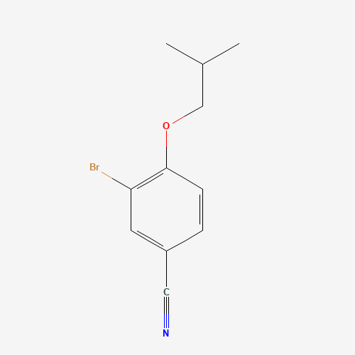 3-bromo-4-(2-methylpropoxy)benzonitrile (CAS: 208665-95-6) - Related Chemical Product
