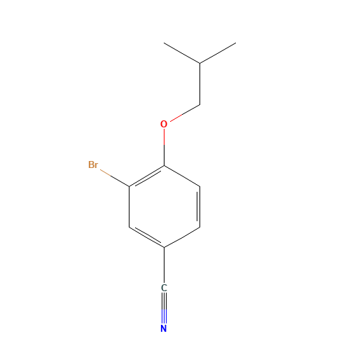 3-bromo-4-(2-methylpropoxy)benzonitrile (CAS: 208665-95-6) - Related Chemical Product