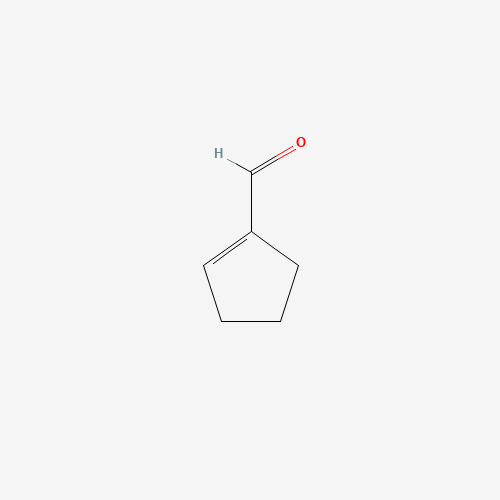 1-Cyclopentene-1-carbaldehyde (CAS: 6140-65-4) - Chemical Structure and Molecular Formula 