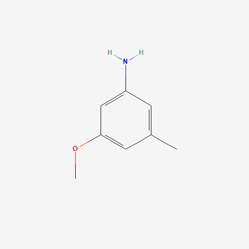 3-Methoxy-5-methylphenylamine (CAS: 66584-31-4) - Chemical Structure and Molecular Formula 