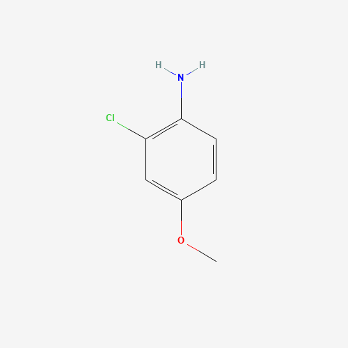 4-METHOXY-2-CHLOROANILINE (CAS: 29242-84-0) - Chemical Structure and Molecular Formula 