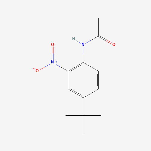 N-[4-(1,1-dimethylethyl)-2-nitrophenyl]acetamide (CAS: 40655-37-6) - Related Chemical Product
