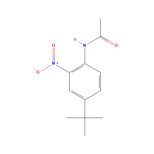N-[4-(1,1-dimethylethyl)-2-nitrophenyl]acetamide (CAS: 40655-37-6) - Related Chemical Product